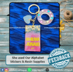 Alphabet Sticker Sheet (Shimmery) - Image 3