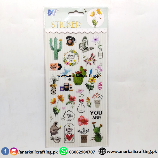 Floral Vinyl Stickers - Image 4