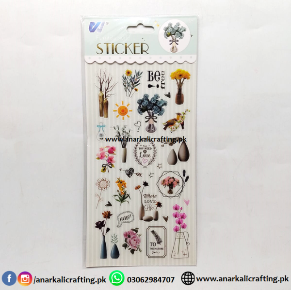 Floral Vinyl Stickers - Image 5