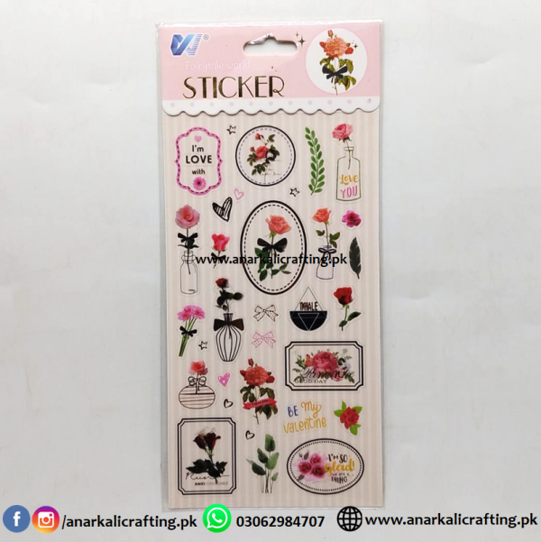 Floral Vinyl Stickers - Image 3