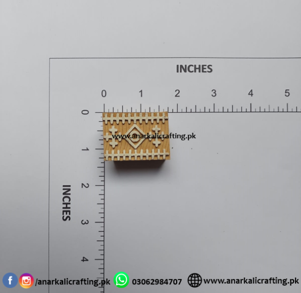 Wooden Block for Fabric 008