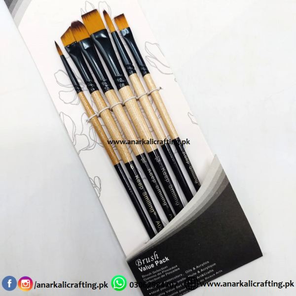 Assorted Brush Set KS (6 Pcs)