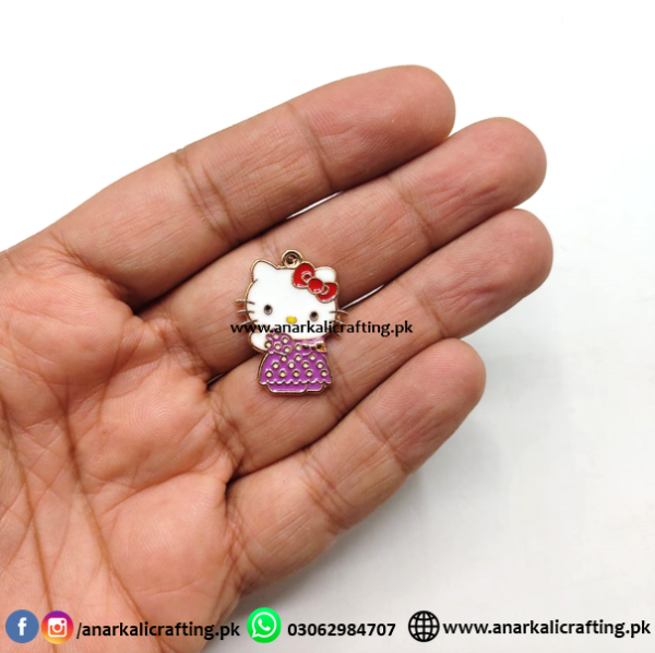 Enamel Charm Hello Kitty