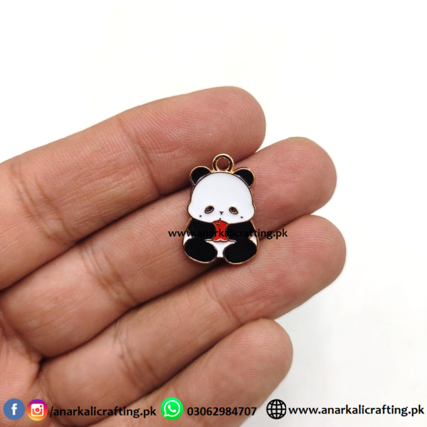 Enamel Charm Panda