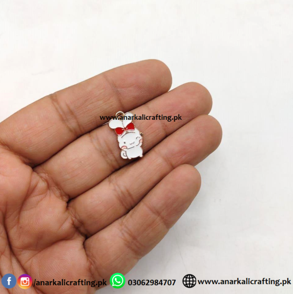 Enamel Charm Bunny