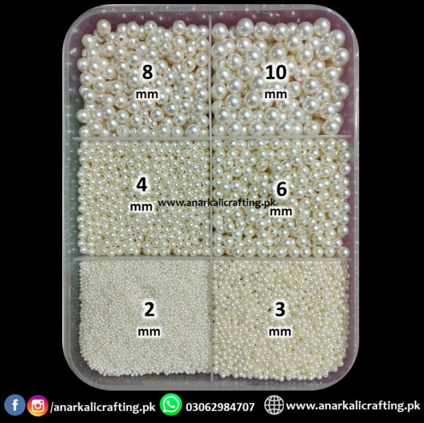 Pearl Plastic Beads