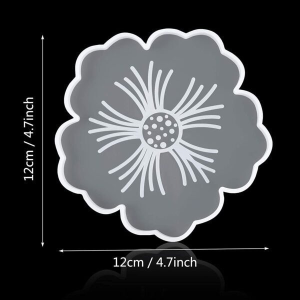 Coaster Mold Flower - Image 2