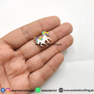Enamel Charm Unicorn