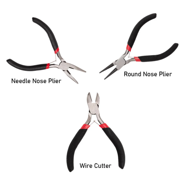 Pliers Set For Jewelry (3 Pcs)