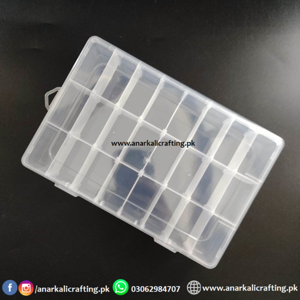 Storage Box (24 Adjustable Portioned)