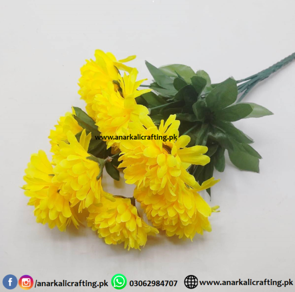 Bouquet Flower Bunch BF072 Yellow