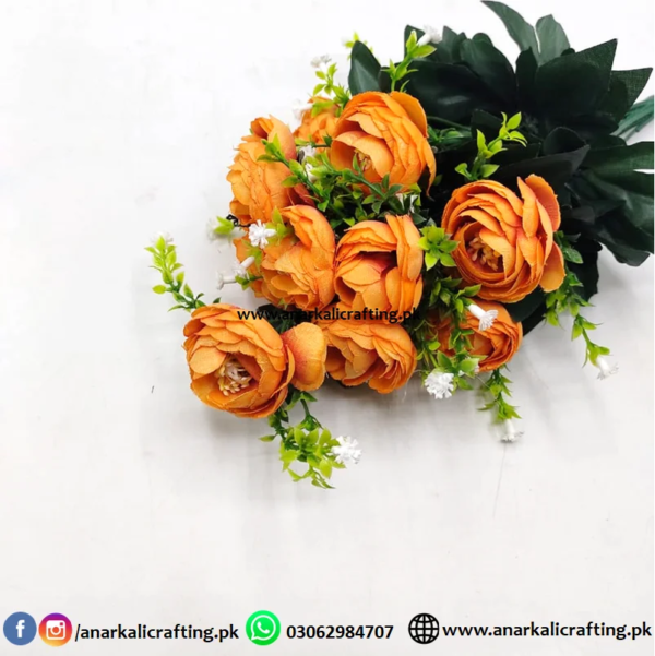 Bouquet Flower Bunch BF041 Orange