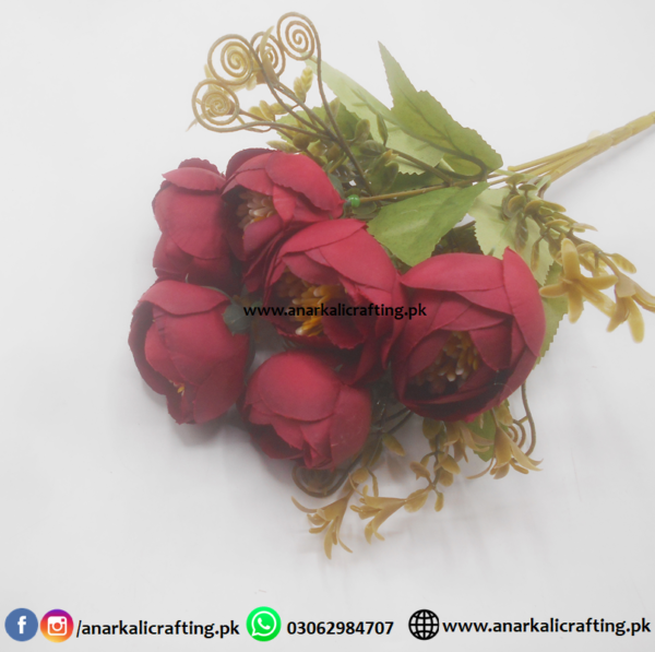 Bouquet Flower Bunch BF021 Red