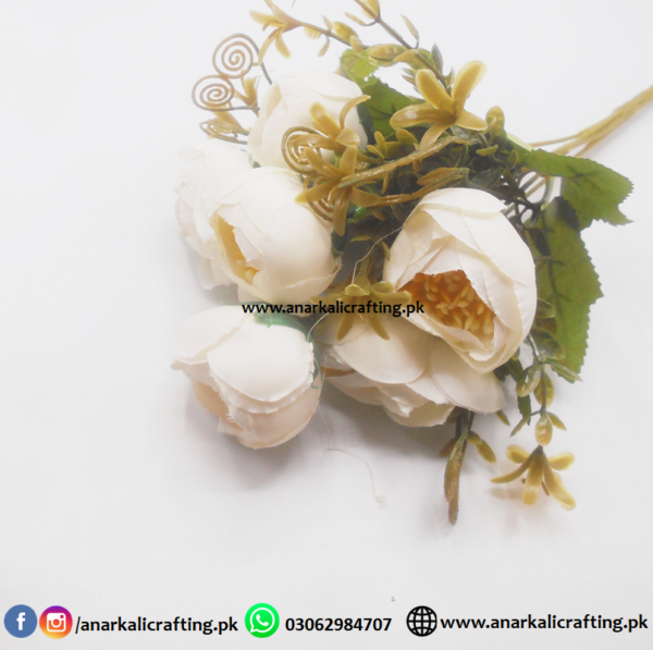 Bouquet Flower Bunch BF021 White