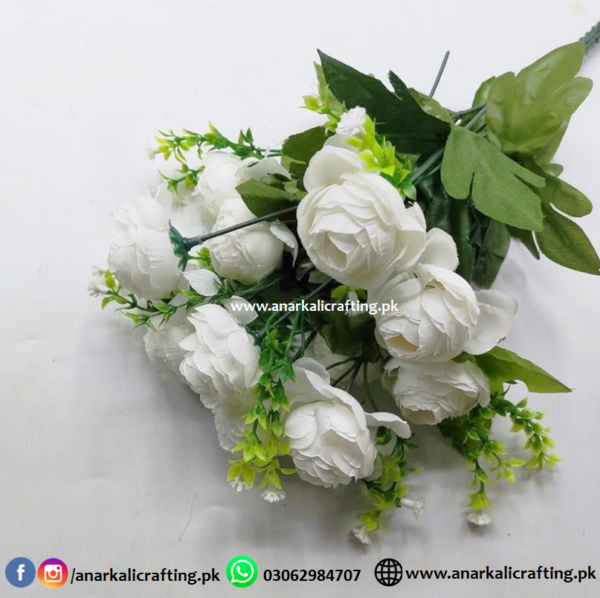 Bouquet Flower Bunch BF041 White