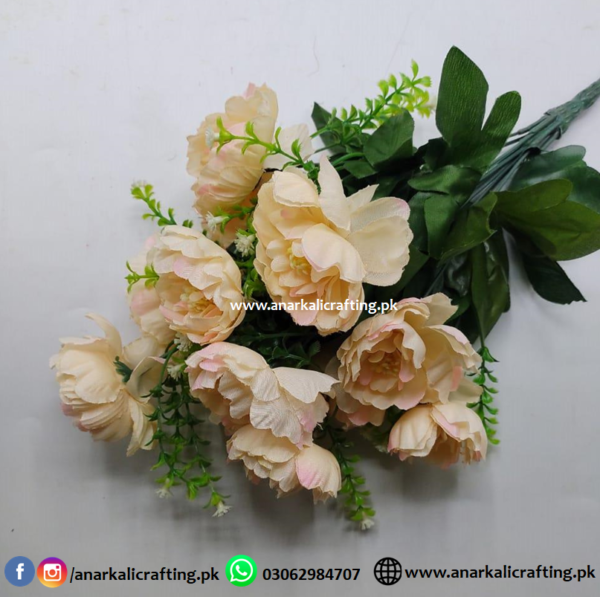 Bouquet Flower Bunch BF031 Offwhite