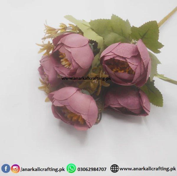 Bouquet Flower Bunch BF021 Maroon