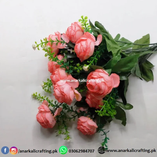 Bouquet Flower Bunch BF041 Light Pink