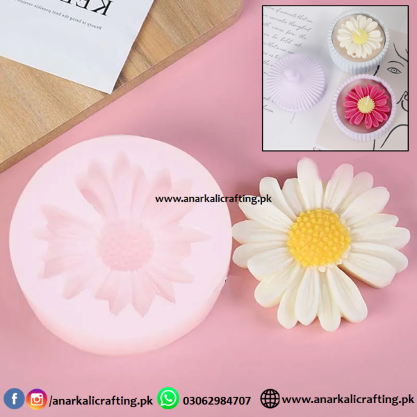 Candle Mold  Daisy Flower