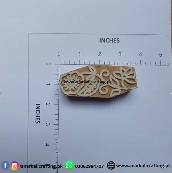 Wooden Block for Fabric 020