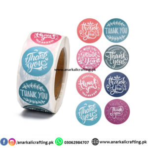Thank You Label Stickers B (500 pcs)