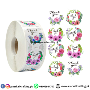 Thank You Label Stickers A (500 pcs)