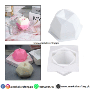 Candle Mold Diamond Polygonal