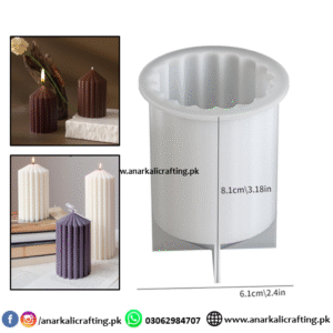 Candle Mold Linear Cylinder II