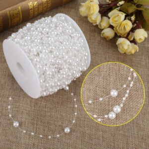 Pearl Wire String (White)