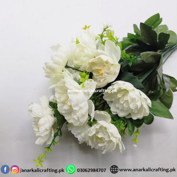 Bouquet Flower Bunch BF031 White