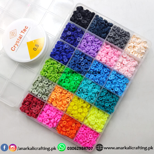 Box of Clay Beads III