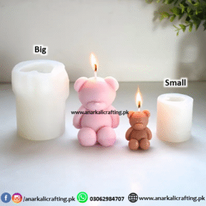 Candle Mold Teddy Bear