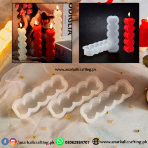 Candle Mold Connected Heart Small