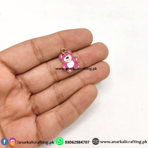Enamel Charm Teddy Bear