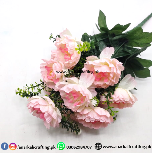 Bouquet Flower Bunch BF031 Baby Pink
