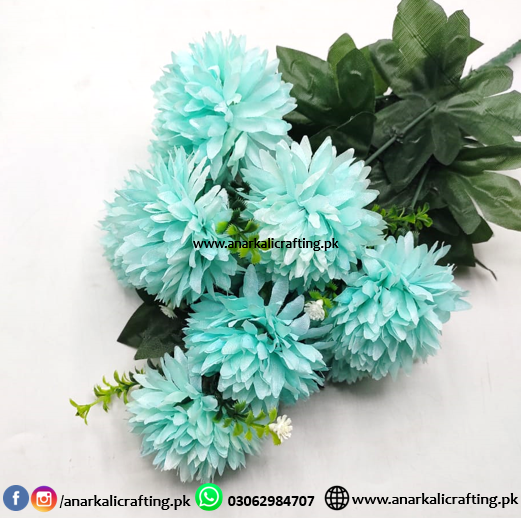 Bouquet Flower Bunch BF011 Turquoise