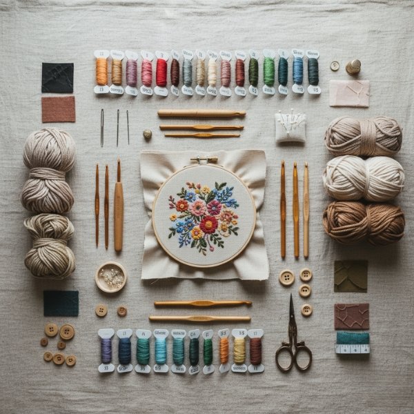 Embroidery Supplies - Anarkali Crafting