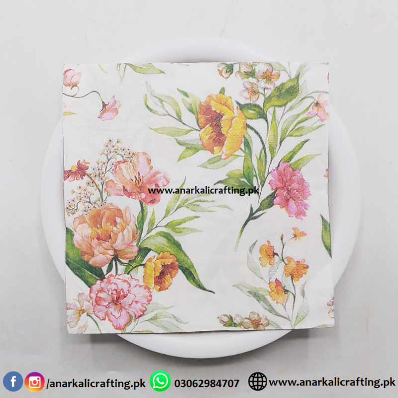 Napkin16 - Anarkali Crafting