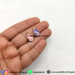 Enamel Charm Wreath with Pearl