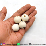 Wooden Beads (22 mm, Wide Hole)