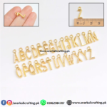 Alphabet Charms Golden (Single Piece)