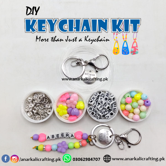 Keychain Making kit Keychain Making Kit with Name - Image 1