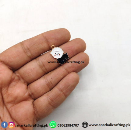 Enamel Charm Cutie Sheep