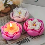 Candle Mold Gardenia Flower - Image 2