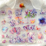 Floral Pet Stickers Set H