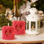 Candle Mold Heart Rose Pillar - Image 2