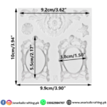 Motif/Border Mold N (For Clay, Fondant, Concrete) - Image 2