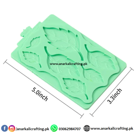 Motif/Leaves Mold (For Clay, Fondant, Concrete)