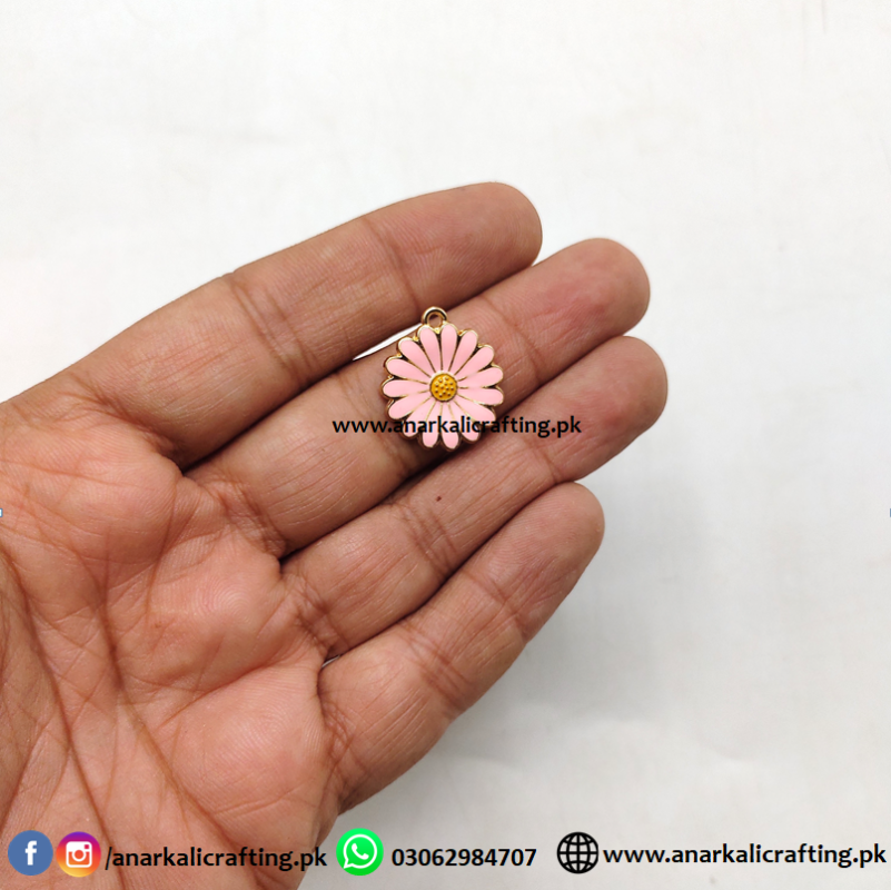 Pink Daisy - Anarkali Crafting