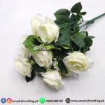 Bouquet Flower Bunch BF017 Peach (White)